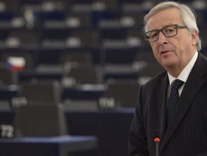 El presidente de la Comisi&oacute;n Europea (CE), Jean-Claude Juncker, en una imagen de archivo. 