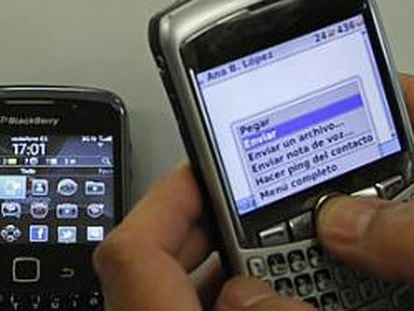 Terminales de Blackberry