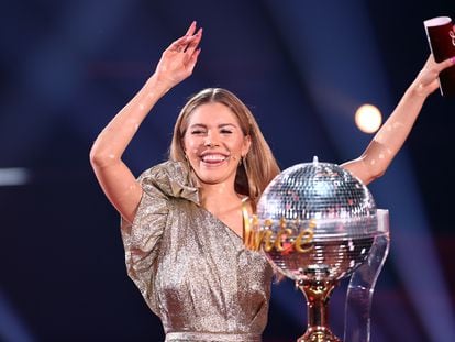 La presentadora Victoria Swarovski, en el programa de RTL 'Let's Dance', en abril de 2021.