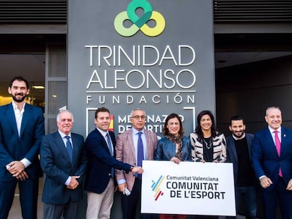 Presentación del nuevo programa de ayudas en la sede de la Fundación Trinidad Alfonso.