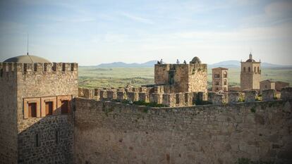 Vista desde el castillo de Trujillo (Cáceres).