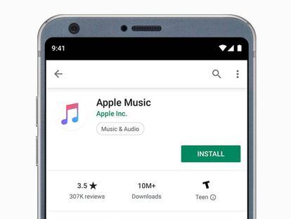 Apple Music para Android se actualiza.