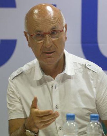 El secretario general y candidato de CIU, Josep Antoni Duran Lleida.