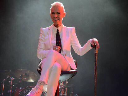 Marie Fredriksson, el 31 de enero de 2016 en Johannesburgo (Sudáfrica). El 8 de febrero, en Ciudad del Cabo, también Sudáfrica, ofreció su último concierto. Foto: Getty Images