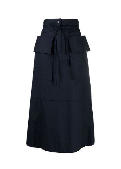 La nueva falda: Acampanada, marcando cintura y con cierto aire bohemio, así es la prenda que propone la tendencia en la marca francesa See by Chloé.