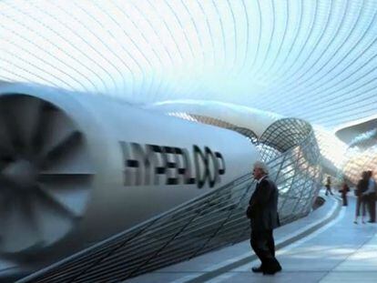 Hyperloop, el prototipo de tren levitante que se probará este año