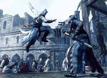 Las aventuras de un caballero templario en la Tercera Cruzada se recrean en Assassin's Creet, la última novedad de UbiSoft, que se presenta en la feria E3.