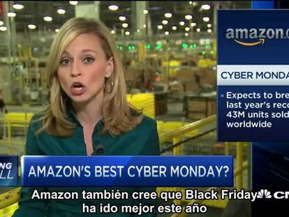 Cyber Monday ajetreado en Amazon
