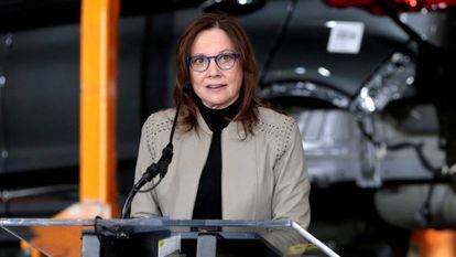 La presidenta y consejera delegada de General Motors, Mary Barra.