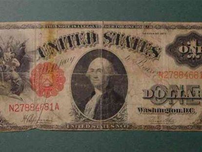 Un dólar de 1917 que se subastará en Florida.