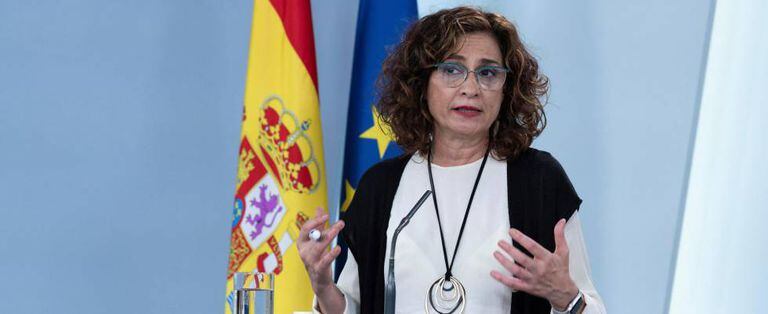 La ministra Portavoz y de Hacienda, María Jesús Montero.