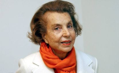 Liliane Bettencourt, en junio de 2004.