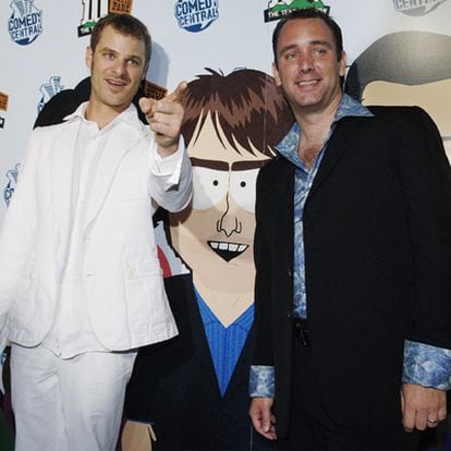 Matt Stone, a la izquierda, y Trey Parker, en 2006.