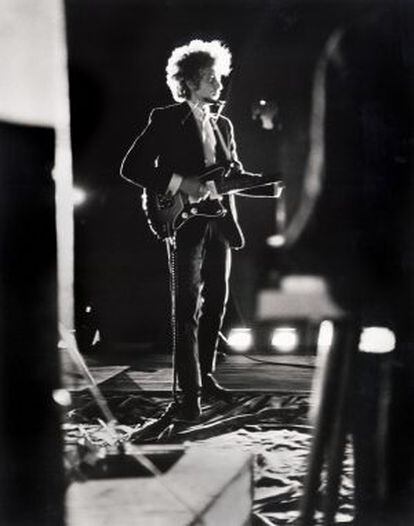 Bob Dylan, Nueva York 1965.