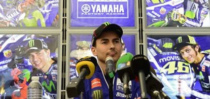 Lorenzo, en rueda de prensa