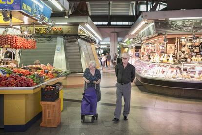 En la imatge, el Mercat de Santa Caterina del barri del Born (Barcelona)