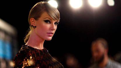 Taylor Swift en los MTV Video Music Awards en Los Ángeles, en 2015.