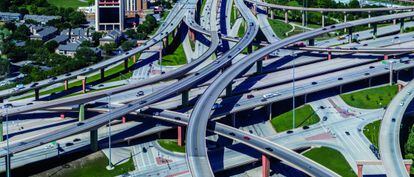Autopista LBJ Express de Texas.