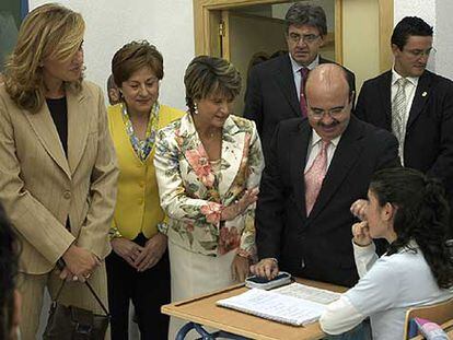 La infanta Cristina inaugura el instituto La Pandera en Jaén