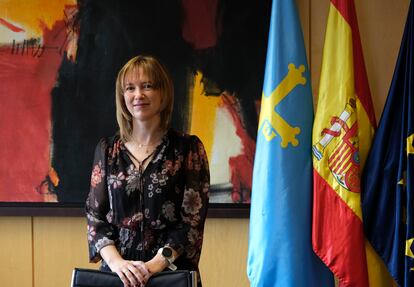 Ana Cárcaba, consejera de Hacienda del Principado de Asturias.