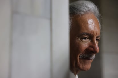 Zamora llega al Organismo Judicial de Guatemala, el 5 de febrero.