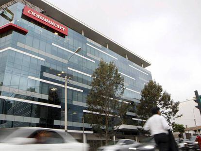 Sede de la constructora Odebrecht en Lima, Perú.