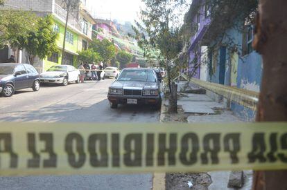 Un asesinato en Tlalnepantla, en el centro de México.
