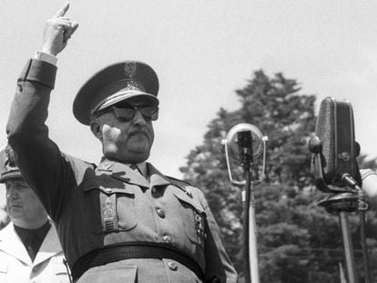 El dictador, Francisco Franco, en 1952.