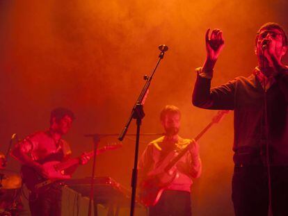 Concierto de Manel en el Poble Espanyol de Barcelona. 