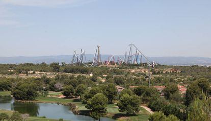 Los terrenos de BCNWorld, cerca de Port Aventura.