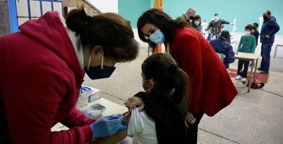 Vacunación inflantil, en La Rioja. 