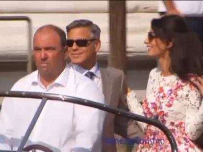 Un guion de suspense para la boda de George Clooney