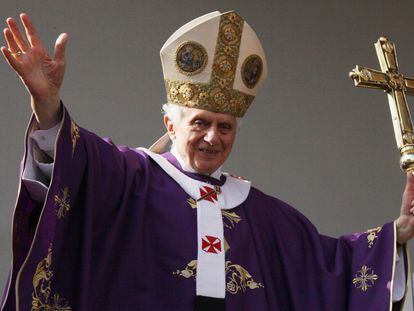 El papa emérito Benedicto XVI, en Roma, en 2012.