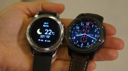 dedo preocupación Orgullo Samsung Gear S3, un 'smartwatch' para los que les gusta presumir de reloj |  Tecnología | EL PAÍS