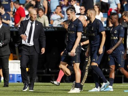 Zidane, Bale y Benzema.