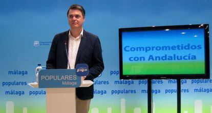 Carlos Rojas, portavoz del PP en el Parlamento de Andaluc&iacute;a.
