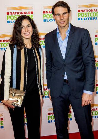 El tenista Rafa Nadal y su novia Xisca Perell&oacute; en &Aacute;msterdam.