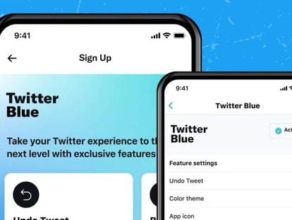 Twitter Blue España