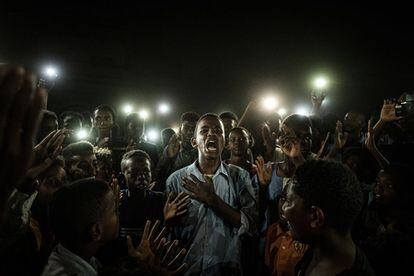  Mohamed Yousif, en una fotografía del japonés Yasuyoshi Chiba, que ganó el World Press Photo de 2020.