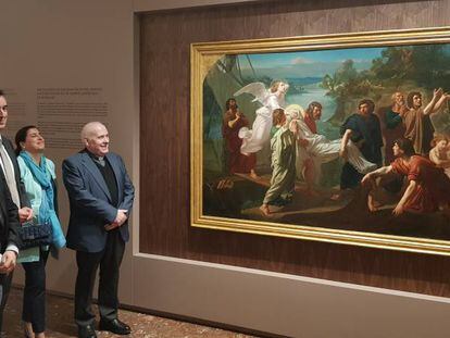 Presentación del cuadro de Raimundo de Madrazo en el Museo de la Catedral.