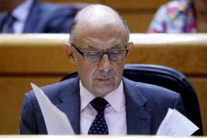 El ministro de Hacienda y Administraciones Públicas, Cristóbal Montoro. EFE/Archivo