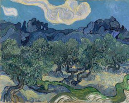 'Los olivos' (1889) de Van Gogh, es uno de los cuadros buscados.