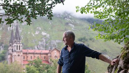 José Ángel Mañas en Covadonga.