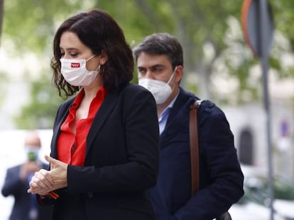 La presidenta de la Comunidad de Madrid, Isabel Diaz Ayuso