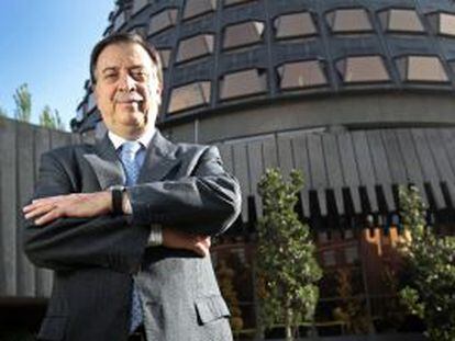 El vicepresidente del Tribunal Constitucional, Eugeni Gay.