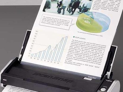 Scansnap S300 de Fujitsu, el escáner de bolsillo.