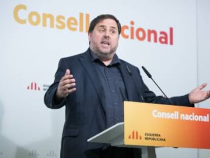 Junqueras pide unidad y confianza en Puigdemont para "culminar el camino"