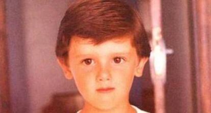 Albert Rivera, de pequeño.