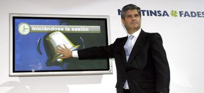 Fernando Martín, presidente de Martinsa-Fadesa