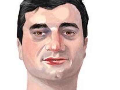 Caricatura de Francisco Javier Garz&oacute;n, pr&oacute;ximo consejero delegado del Icex.